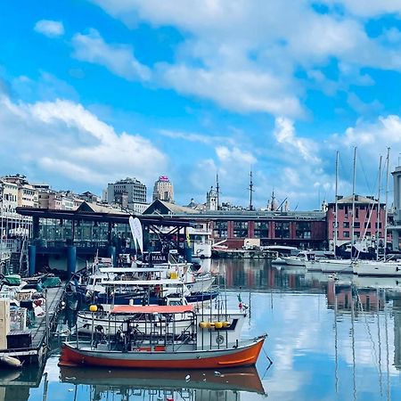 Ferienwohnung La Finestra Sul Museo Del Mare Genua Exterior foto